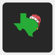 Texas Christmas mignon cadeau de Noël Green US Sta