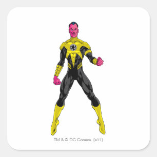 Sticker Carré Thaal Sinestro 4