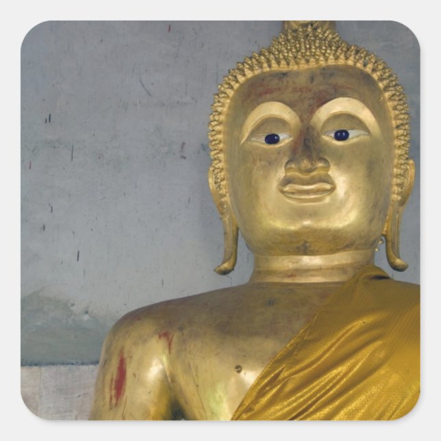 Sticker Carré Thaïlande, île de Ko Samui alias Koh Samui). (Devant)