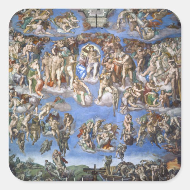 Sticker Carré The Last Judgment (Devant)