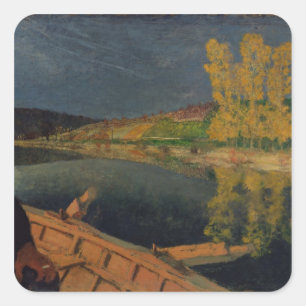 Sticker Carré The Oarsman, 1897