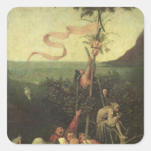 Sticker Carré The Ship of Fools, c.1500
