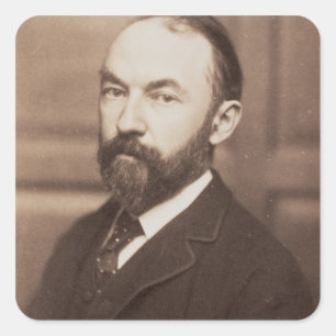 Sticker Carré Thomas Hardy (1840-1928) (photo de sépia)
