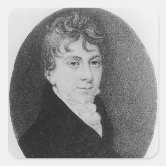 Sticker Carré Thomas Love Peacock (Devant)