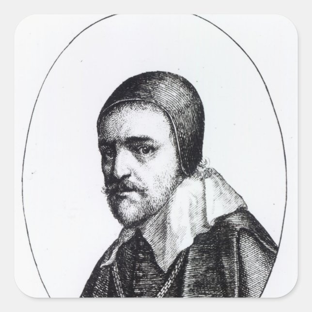 Sticker Carré Thomas Wentworth, 1er comte de Strafford (Devant)