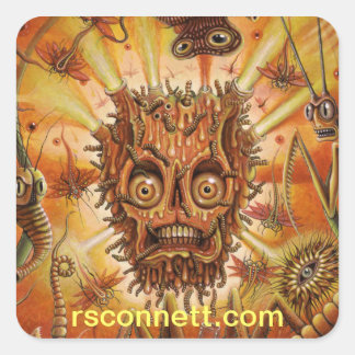 STICKER CARRÉ TIRE LE BÂTIMENT N° 1