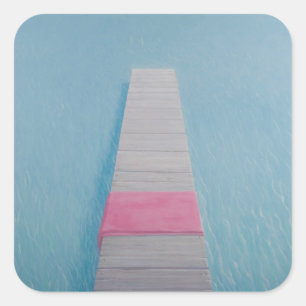 Sticker Carré Tobago