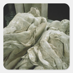 Sticker Carré Tombe de Catherine de Medici et de Henri II