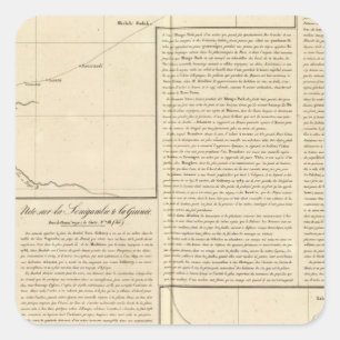 Sticker Carré Tombouctou Afrique