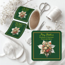 Topographie Joyeux Noël Petit Bouquet Blanc Entrep