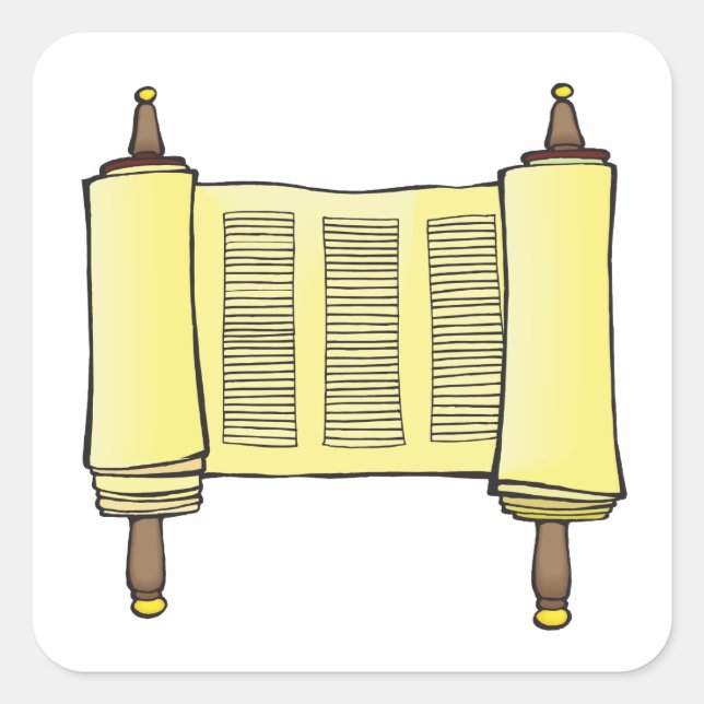 Sticker Carré Torah (Devant)