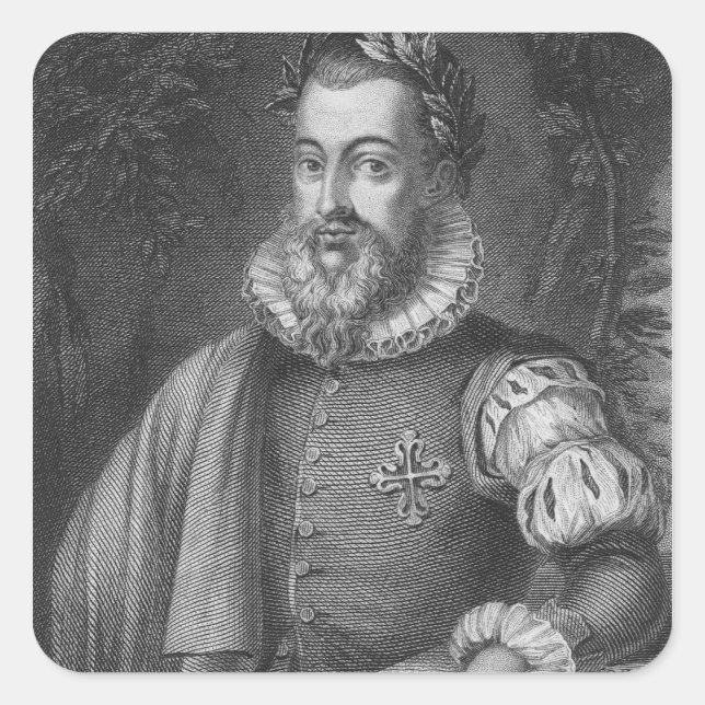 Sticker Carré Torquato Tasso (Devant)