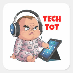 Sticker Carré Tot technique