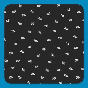 Sticker Carré Toute image téléchargée, toute conception ou tout