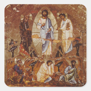 Sticker Carré Transformation du mont Sinaï