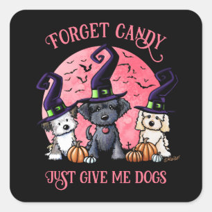 Sticker Carré Trio Halloween KiniArt