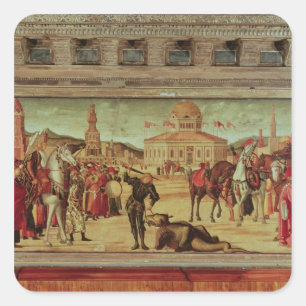 Sticker Carré Triumph de St George, 1501-7