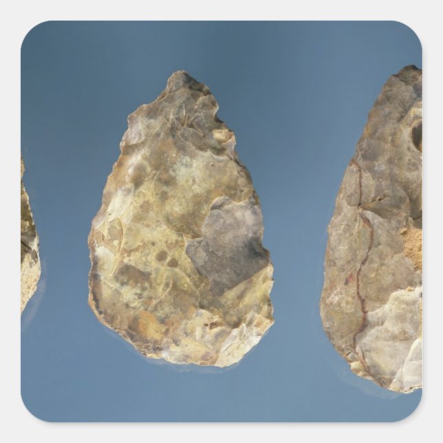 Sticker Carré Trois outils de pliage (Devant)