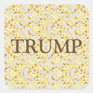 STICKER CARRÉ TRUMP