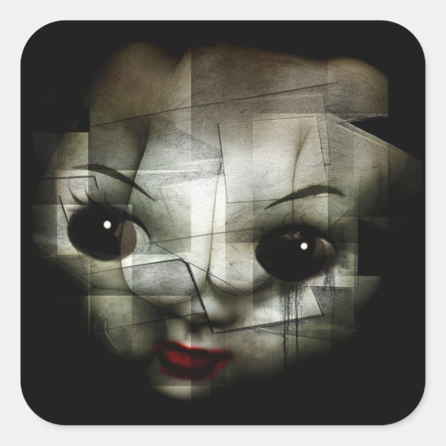 Sticker Carré Tuez la pelouse 2013. (Devant)