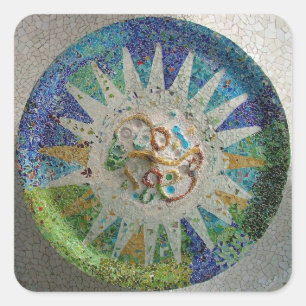 Sticker Carré Tuile