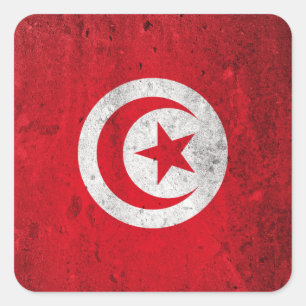 Sticker Carré Tunisie