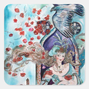 STICKER CARRÉ TURQUE FAIRY TAIL