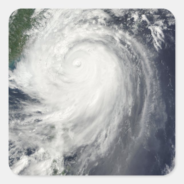 Sticker Carré Typhon Jangmi (Devant)