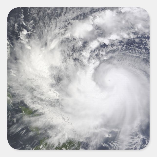 Sticker Carré Typhon Parme 2 (Devant)