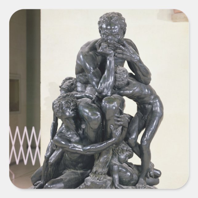 Sticker Carré Ugolino et ses fils, 1860 (Devant)
