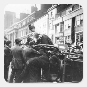 Sticker Carré Un accident de la circulation