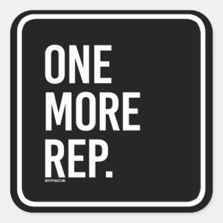 Sticker Carré Un autre représentant - - Humour de gym -.png