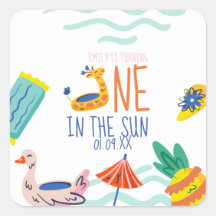 Un dans le soleil pour la fête d'anniversaire de l