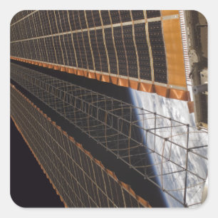 Sticker Carré Une aile de rangée solaire