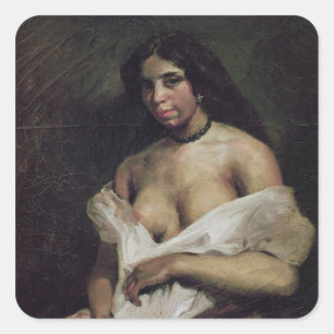 Sticker Carré Une femme Mulatto, c.1821-24