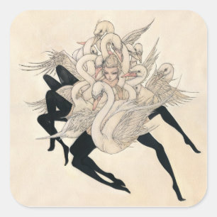 Sticker Carré Une lamentation