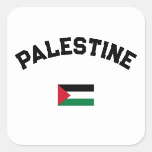 Sticker Carré Université de Varsity de l'État de Palestine