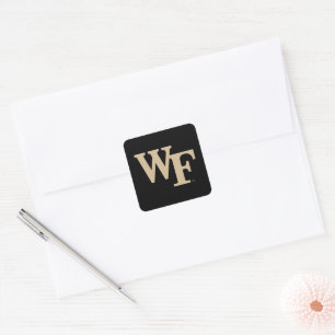 Sticker Carré Université Wake Forest WF