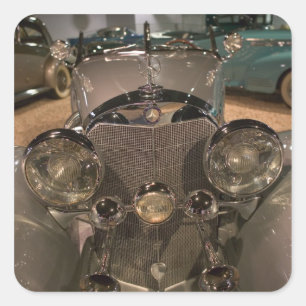 Sticker Carré USA, Nevada_Reno : National Automobile Museum 2