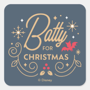 Sticker Carré Vampirina  Batty for Christmas