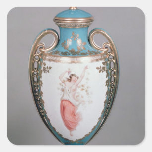 Sticker Carré Vase Minton, 1862