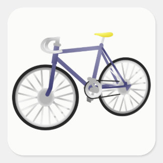 Sticker Carré Vélo