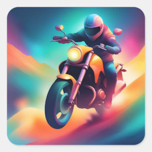 Sticker Carré vélo