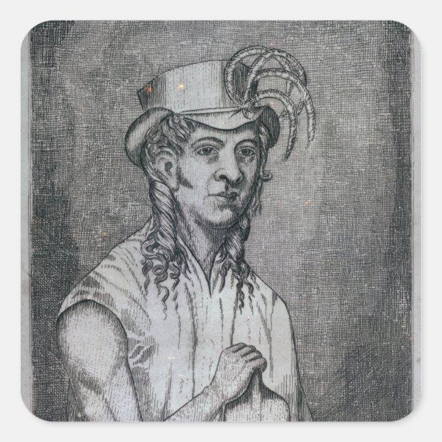 Sticker Carré Vendredi Fletcher Octobre Christian (Devant)