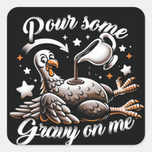 Sticker Carré Verser Un Peu De Gravité Sur Moi Bouton Vers Le Ha