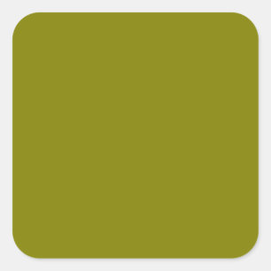 Sticker Carré Vert olive classique