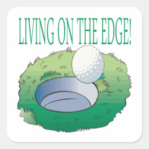 Sticker Carré Vie sur The Edge