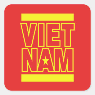 STICKER CARRÉ VIETNAM