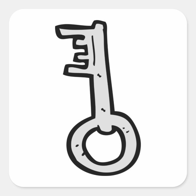 Sticker Carré Vieux (Devant)