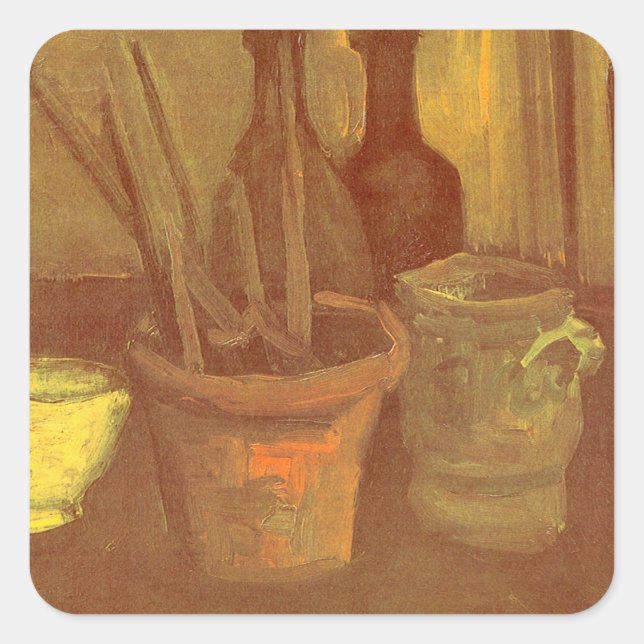 Sticker Carré Vincent van Gogh - Peintures pour la vie morte en  (Devant)